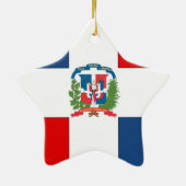 Dominikanische Republik Keramikornament (Hinten)