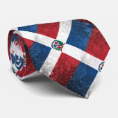 Dominikanische Republik Krawatte (Gerollt)
