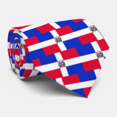 Dominikanische Republik Krawatte (Gerollt)
