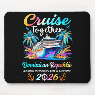 Dominikanische Republik Kreuzfahrt 2026 Familienur Mousepad