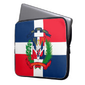 Dominikanische Republik Laptopschutzhülle (Vorderseite Links)