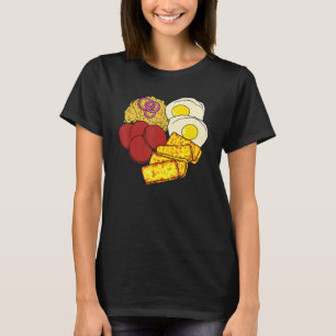 Dominikanische Republik Lieblings-Food-Mangú Salam T-Shirt
