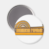 Dominikanische Republik Magnet (Vorderseite/Rückseite)
