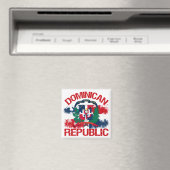 Dominikanische Republik Magnet (In Situ (Geschirrspüler))