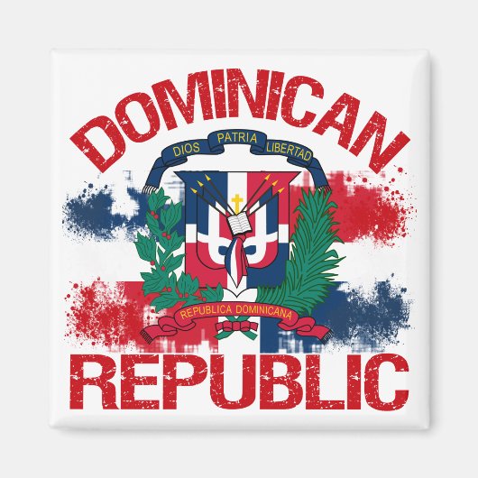 Dominikanische Republik Magnet (Vorne)