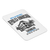 Dominikanische Republik Magnet (Rechte Seite)