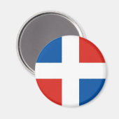 Dominikanische Republik Magnet (Vorderseite/Rückseite)