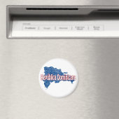 Dominikanische Republik Magnet (In Situ (Geschirrspüler))