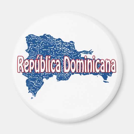 Dominikanische Republik Magnet (Vorne)