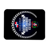 Dominikanische Republik Magnet (Horizontal)