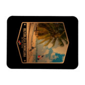 Dominikanische Republik Magnet (Horizontal)