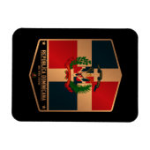 Dominikanische Republik Magnet (Horizontal)