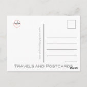 Dominikanische Republik - Mosaik - Postkarte (Rückseite)