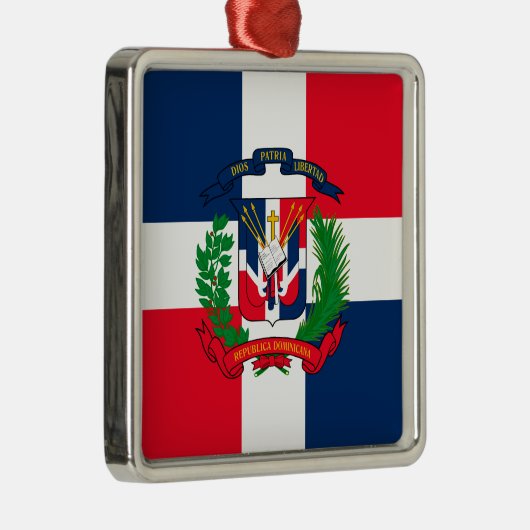 Dominikanische Republik Ornament Aus Metall (Rechts)