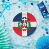 Dominikanische Republik Pappteller (Party)