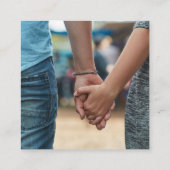 Dominikanische Republik: Passport Wedding QR Begleitkarte (Rückseite)