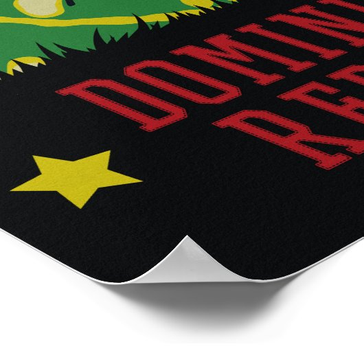 Dominikanische Republik - phantastische tukanische Poster (Ecke)