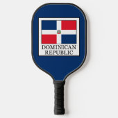 Dominikanische Republik Pickleball Schläger (Vorderseite)