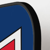 Dominikanische Republik Pickleball Schläger (Linke Seite)