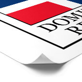 Dominikanische Republik Poster (Ecke)