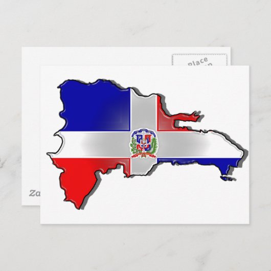 Dominikanische Republik Postkarte (Vorne/Hinten)