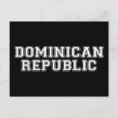 Dominikanische Republik Postkarte (Vorderseite)