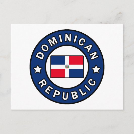 Dominikanische Republik Postkarte (Vorderseite)