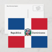 Dominikanische Republik Postkarte (Vorne/Hinten)