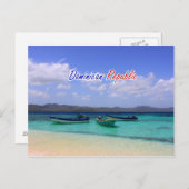 Dominikanische Republik Postkarte (Vorne/Hinten)