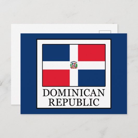Dominikanische Republik Postkarte (Vorne/Hinten)