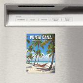 Dominikanische Republik Punta Cana Beach Travel Magnet (In Situ (Geschirrspüler))