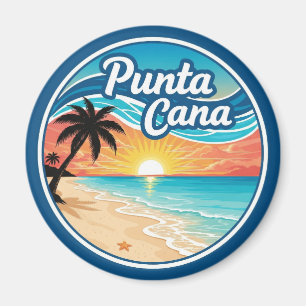 Dominikanische Republik Punta Cana Beach Travel Magnet