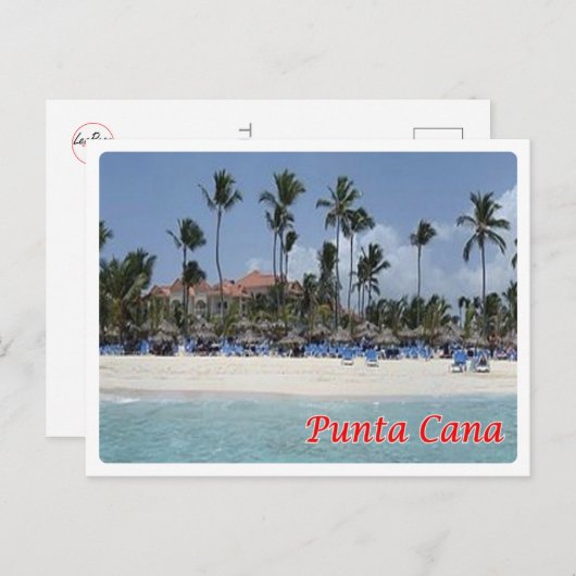 Dominikanische Republik - Punta Cana - Postkarte (Vorne/Hinten)