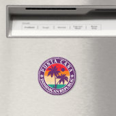 Dominikanische Republik Punta Cana - Retro Souveni Magnet (In Situ (Geschirrspüler))