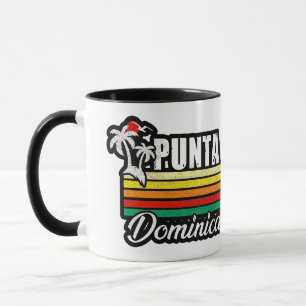 Dominikanische Republik Punta Cana - Retro Souveni Tasse