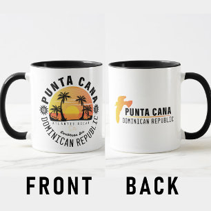 Dominikanische Republik Punta Cana - Retro Souveni Tasse