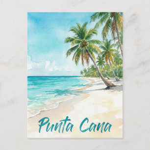 Dominikanische Republik Punta Cana Strand Postkarte