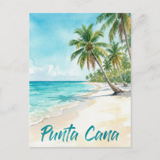 Dominikanische Republik Punta Cana Strand Postkarte