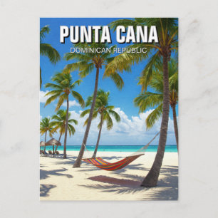 Dominikanische Republik Punta Cana Strand Reise Postkarte