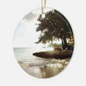 Dominikanische Republik Punta Canta Strand Keramik Ornament (Links)