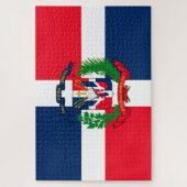 Dominikanische Republik Puzzle (Vertikal)