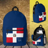 Dominikanische Republik, Rucksack, Dominikanische Bedruckter Rucksack