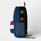 Dominikanische Republik, Rucksack, Dominikanische  Bedruckter Rucksack (Rechts)