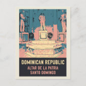 Dominikanische Republik Santo Domingo Altar la Pat Postkarte (Vorderseite)