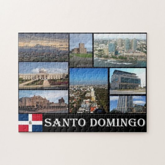 Dominikanische Republik - Santo Domingo - Mosaik - Puzzle (Horizontal)