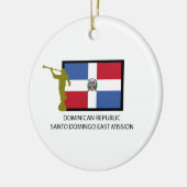 DOMINIKANISCHE REPUBLIK-SANTO DOMINGOostauftrag Keramik Ornament (Links)