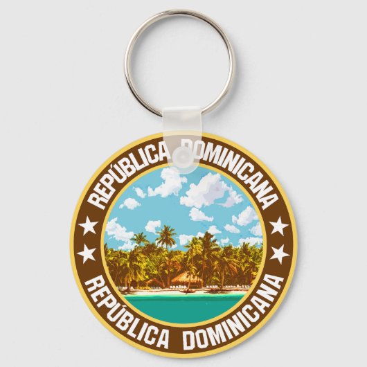 Dominikanische Republik Schlüsselanhänger (Vorderseite)