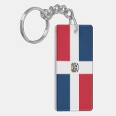 Dominikanische Republik Schlüsselanhänger (Vorderseite links)