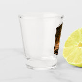 Dominikanische Republik Schnapsglas (Links)