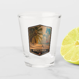Dominikanische Republik Schnapsglas